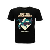 MAGLIA T SHIRT MINECRAFT THE ENDER DRAGON