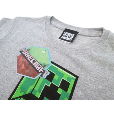 MAGLIA T SHIRT MINECRAFT CREEPER HOSTILE BEHAVIOUR