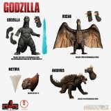GODZILLA S.1 5 POINTS XL SET ACTION FIGURE MEZCO TOYS