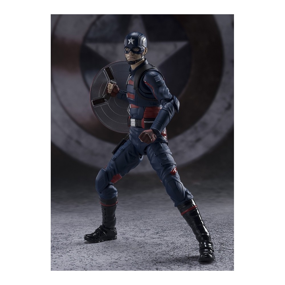 BANDAI THE FALCON AND THE WINTER SOLDIER CAPTAIN AMERICA S.H. FIGUARTS ACTION FIGURE