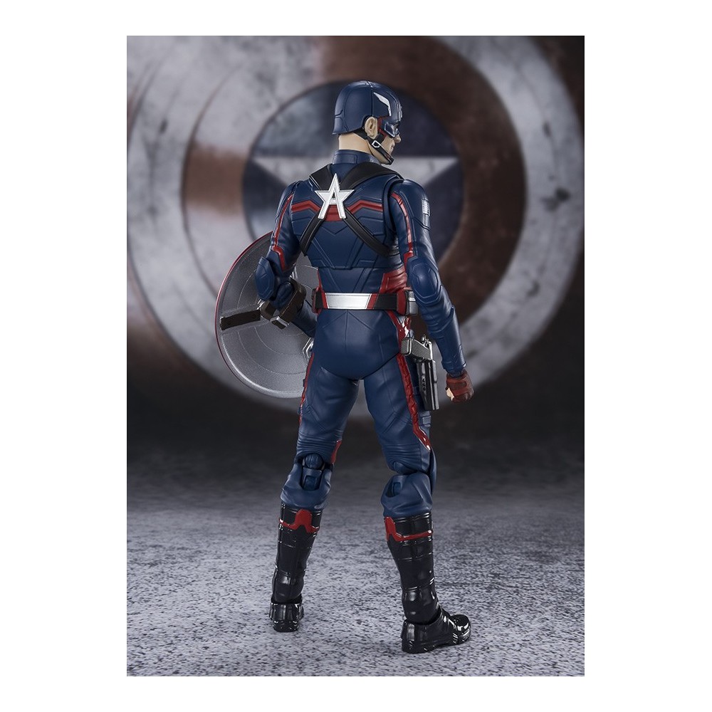 BANDAI THE FALCON AND THE WINTER SOLDIER CAPTAIN AMERICA S.H. FIGUARTS ACTION FIGURE