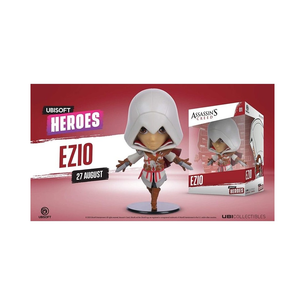 ASSASSIN'S CREED UBISOFT HEROES EZIO AUDITORE CHIBI MINI FIGURE UBISOFT