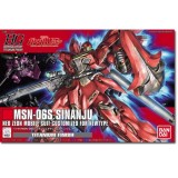 BANDAI HIGH GRADE HGUC GUNDAM MSN-06S SINANJU TITANIUM FINISH VER 1/144 MODEL KIT