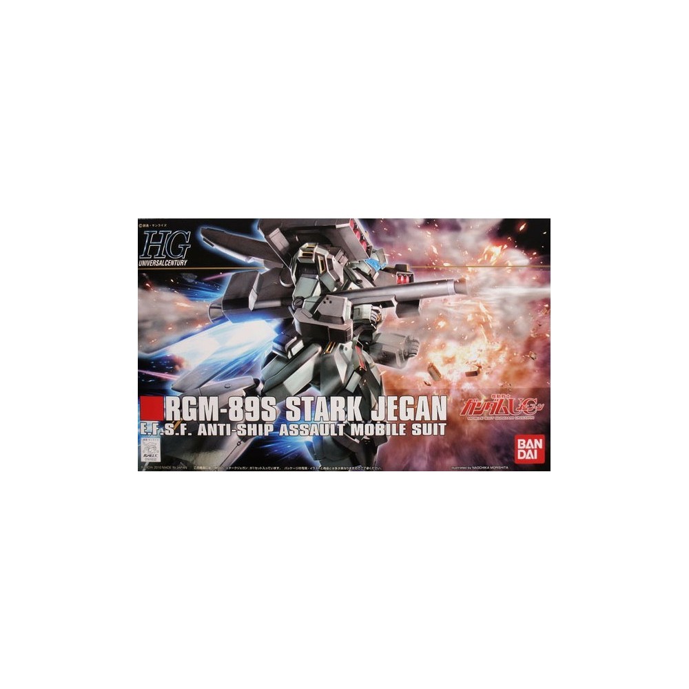 BANDAI HIGH GRADE HGUC GUNDAM RGM-89S STARK JEGAN 1/144 MODEL KIT