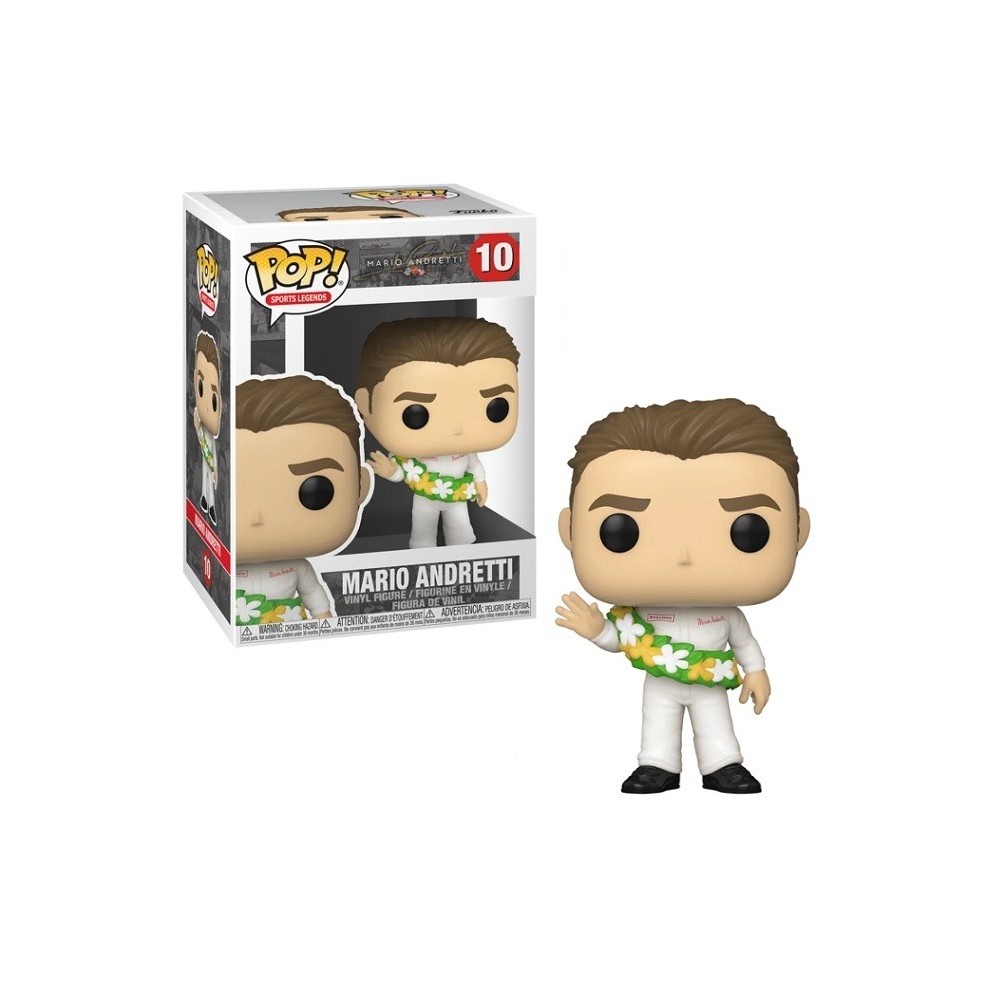 FUNKO POP! MARIO ANDRETTI BOBBLE HEAD KNOCKER FIGURE FUNKO