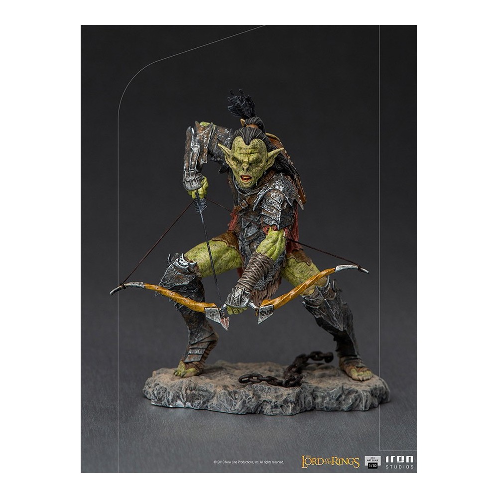 IRON STUDIOS LORD OF THE RINGS ARCHER ORC ART SCALE 1/10 STATUE FIGURE