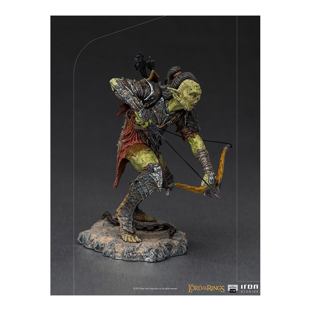 IRON STUDIOS LORD OF THE RINGS ARCHER ORC ART SCALE 1/10 STATUE FIGURE