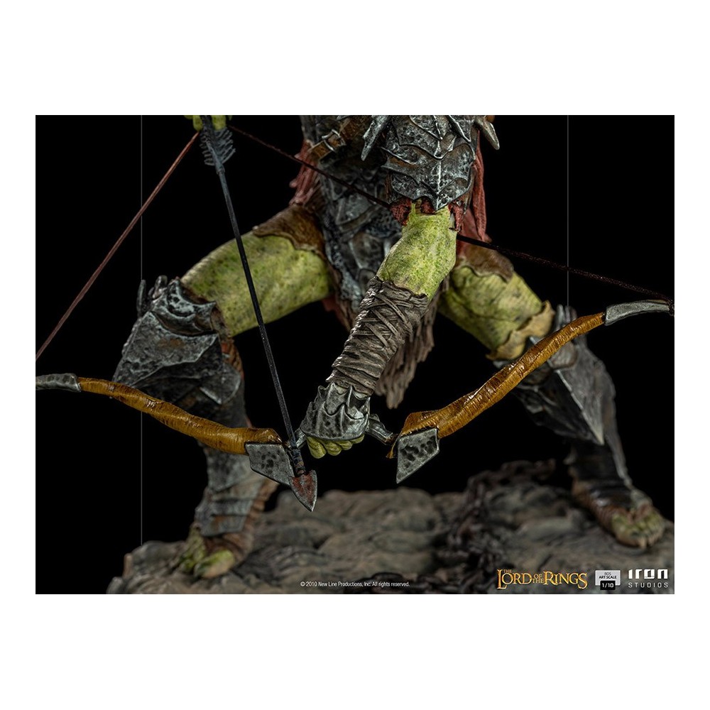 IRON STUDIOS LORD OF THE RINGS ARCHER ORC ART SCALE 1/10 STATUE FIGURE