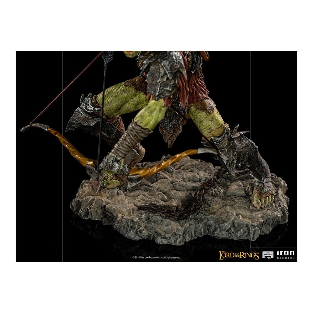 IRON STUDIOS LORD OF THE RINGS ARCHER ORC ART SCALE 1/10 STATUE FIGURE