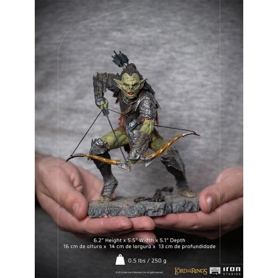 IRON STUDIOS LORD OF THE RINGS ARCHER ORC ART SCALE 1/10 STATUE FIGURE