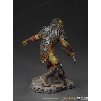 LORD OF THE RINGS SWORDSMAN ORC ART SCALE 1/10 STATUA FIGURE IRON STUDIOS