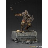 LORD OF THE RINGS ARMORED ORC ART SCALE 1/10 STATUA FIGURE IRON STUDIOS