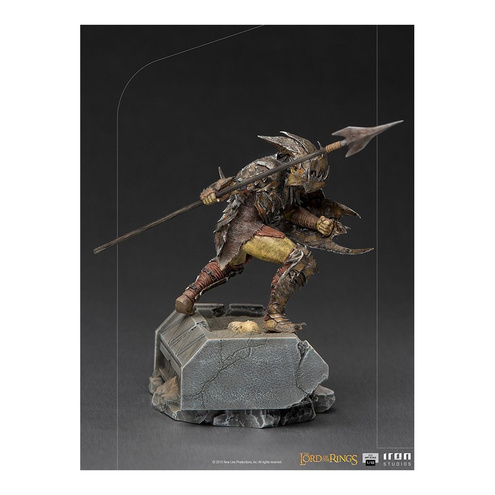 IRON STUDIOS LORD OF THE RINGS ARMORED ORC ART SCALE 1/10 STATUE FIGURE