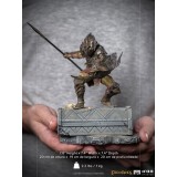 LORD OF THE RINGS ARMORED ORC ART SCALE 1/10 STATUA FIGURE IRON STUDIOS