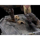 LORD OF THE RINGS ARMORED ORC ART SCALE 1/10 STATUA FIGURE IRON STUDIOS