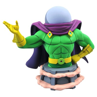 DIAMOND SELECT MARVEL ANIMATED MYSTERIO BUST STATUE RESIN FIGURE