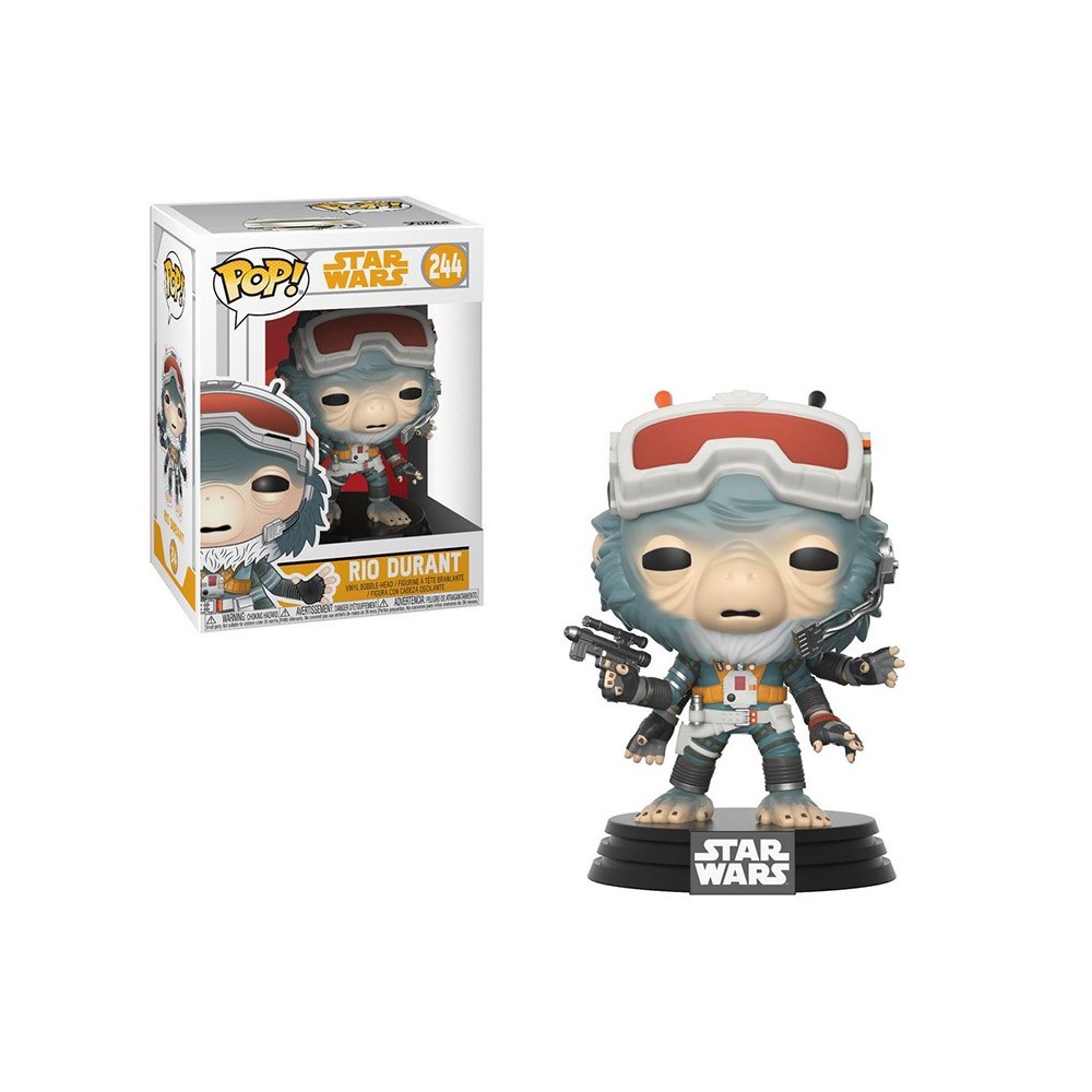 FUNKO FUNKO POP! STAR WARS RIO DURANT BOBBLE HEAD KNOCKER FIGURE