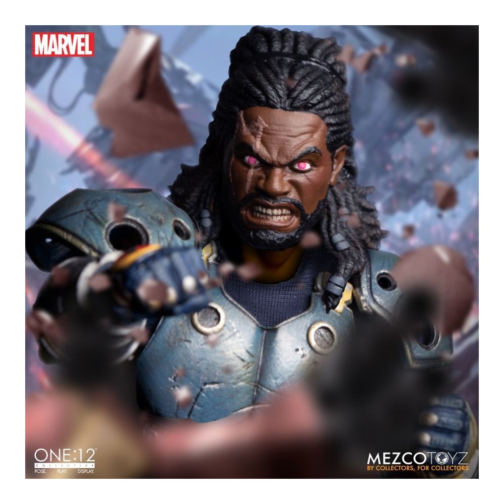 X-MEN BISHOP (ALFIERE) ONE:12 COLLECTIVE ACTION FIGURE MEZCO TOYS