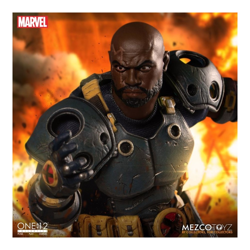 X-MEN BISHOP (ALFIERE) ONE:12 COLLECTIVE ACTION FIGURE MEZCO TOYS