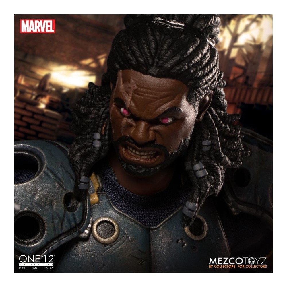 X-MEN BISHOP (ALFIERE) ONE:12 COLLECTIVE ACTION FIGURE MEZCO TOYS