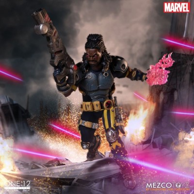MEZCO TOYS X-MEN BISHOP ONE:12 COLLECTIVE ACTION FIGURE