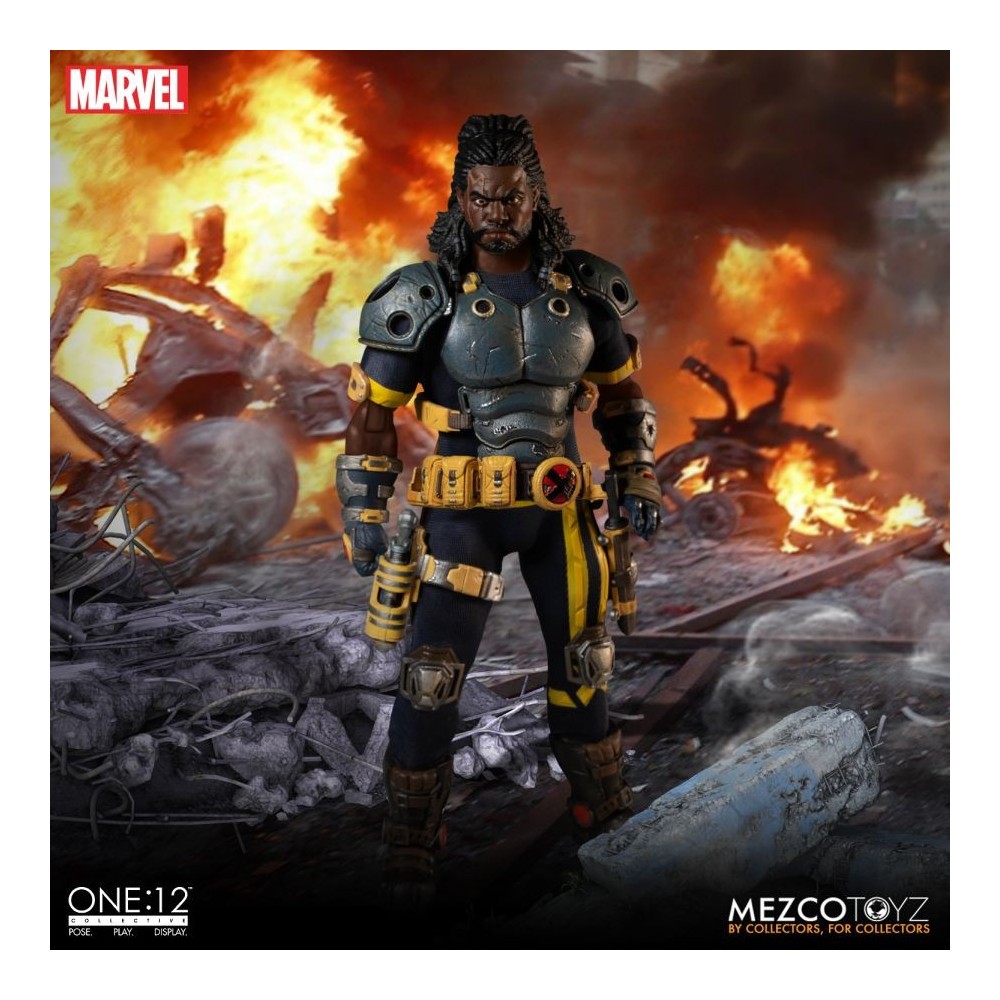 X-MEN BISHOP (ALFIERE) ONE:12 COLLECTIVE ACTION FIGURE MEZCO TOYS