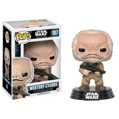 FUNKO FUNKO POP! STAR WARS ROGUE ONE - WEETEEF CYUBEE BOBBLE HEAD KNOCKER FIGURE