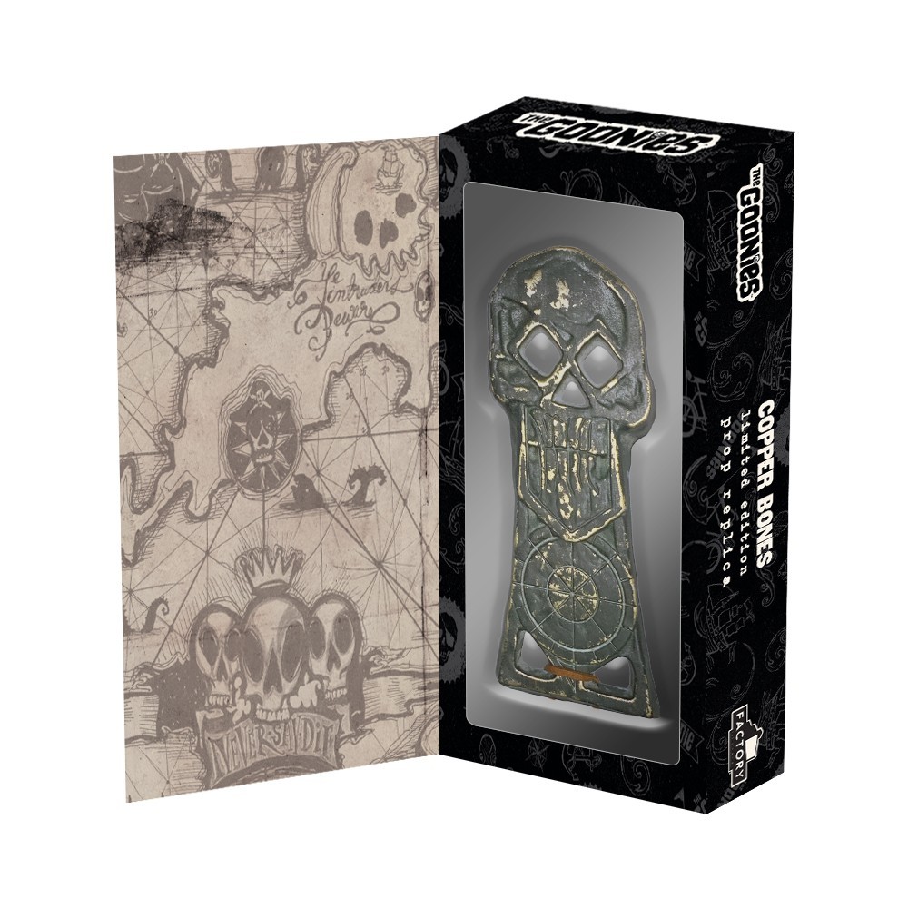 FACTORY ENTERTAINMENT THE GOONIES COPPER BONES LIMITED EDITION PROP REPLICA