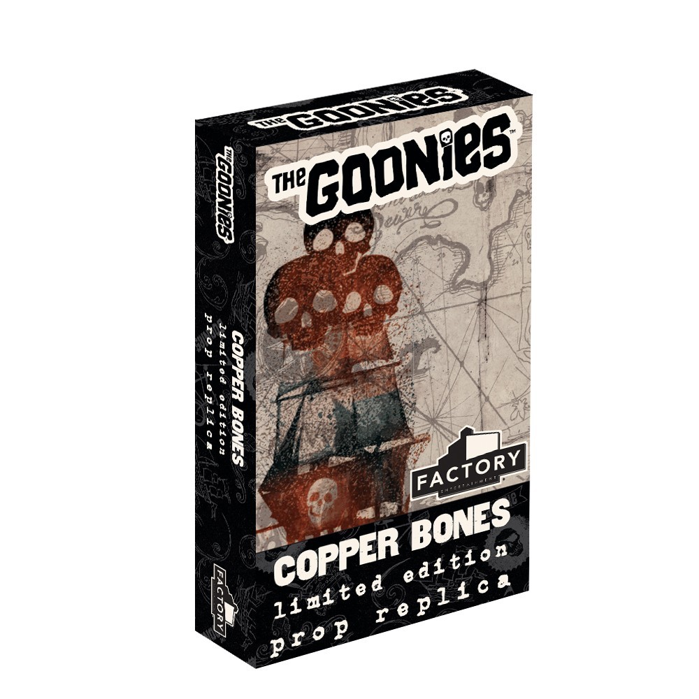 FACTORY ENTERTAINMENT THE GOONIES COPPER BONES LIMITED EDITION PROP REPLICA