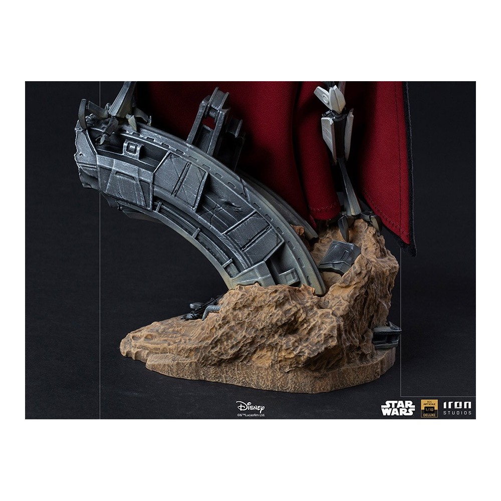STAR WARS GENERAL GRIEVOUS ART SCALE DELUXE 1/10 STATUA FIGURE IRON STUDIOS