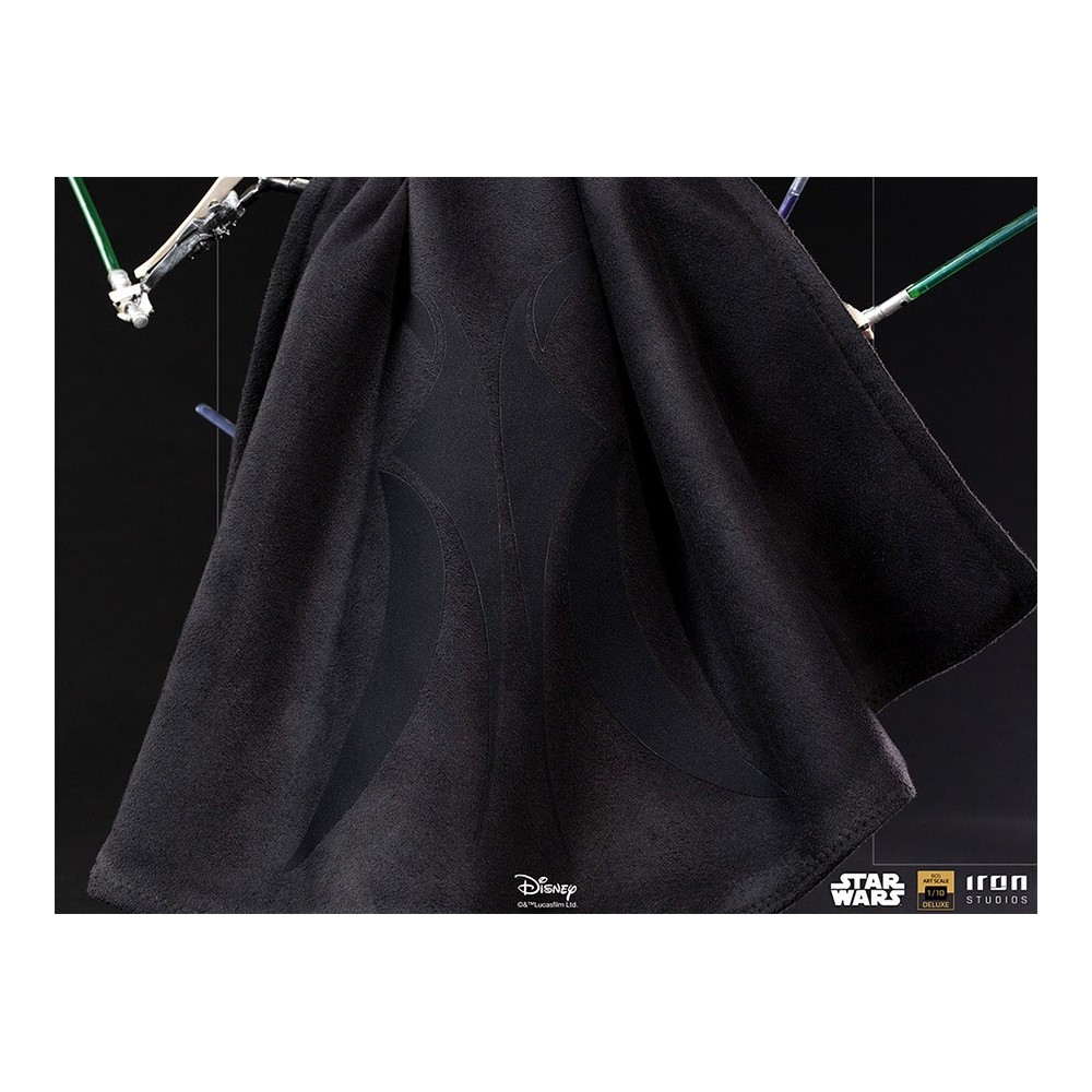 STAR WARS GENERAL GRIEVOUS ART SCALE DELUXE 1/10 STATUA FIGURE IRON STUDIOS