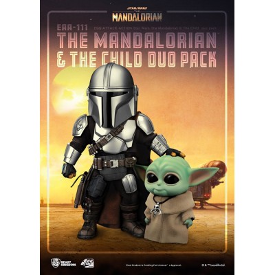 THE MANDALORIAN AND THE CHILD EGG ATTACK ACTION FIGURE BEAST KINGDOM