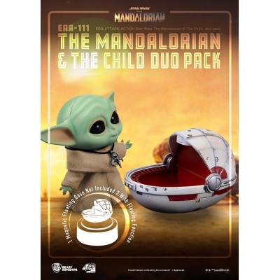 THE MANDALORIAN AND THE CHILD EGG ATTACK ACTION FIGURE BEAST KINGDOM