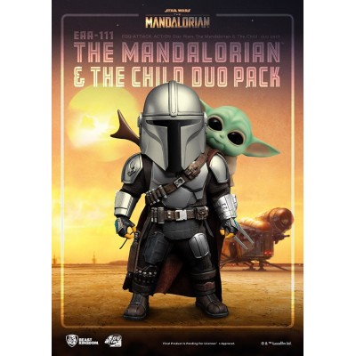 THE MANDALORIAN AND THE CHILD EGG ATTACK ACTION FIGURE BEAST KINGDOM