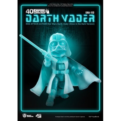 BEAST KINGDOM STAR WARS DARTH VADER GLOW EGG ATTACK ACTION FIGURE