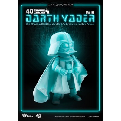BEAST KINGDOM STAR WARS DARTH VADER GLOW EGG ATTACK ACTION FIGURE