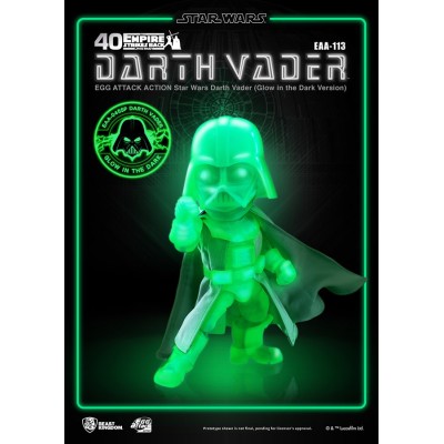 BEAST KINGDOM STAR WARS DARTH VADER GLOW EGG ATTACK ACTION FIGURE