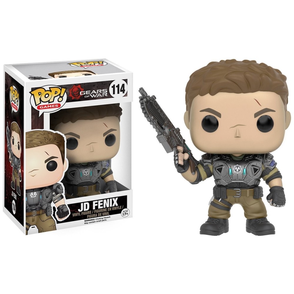 FUNKO FUNKO POP! GEARS OF WAR - JD FENIX BOBBLE HEAD KNOCKER FIGURE
