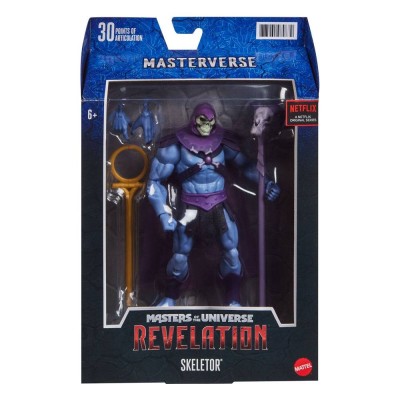 MASTERS OF THE UNIVERSE REVELATION SKELETOR ACTION FIGURE MATTEL