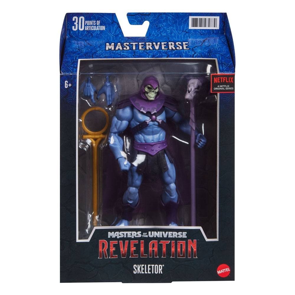 MASTERS OF THE UNIVERSE REVELATION SKELETOR ACTION FIGURE MATTEL