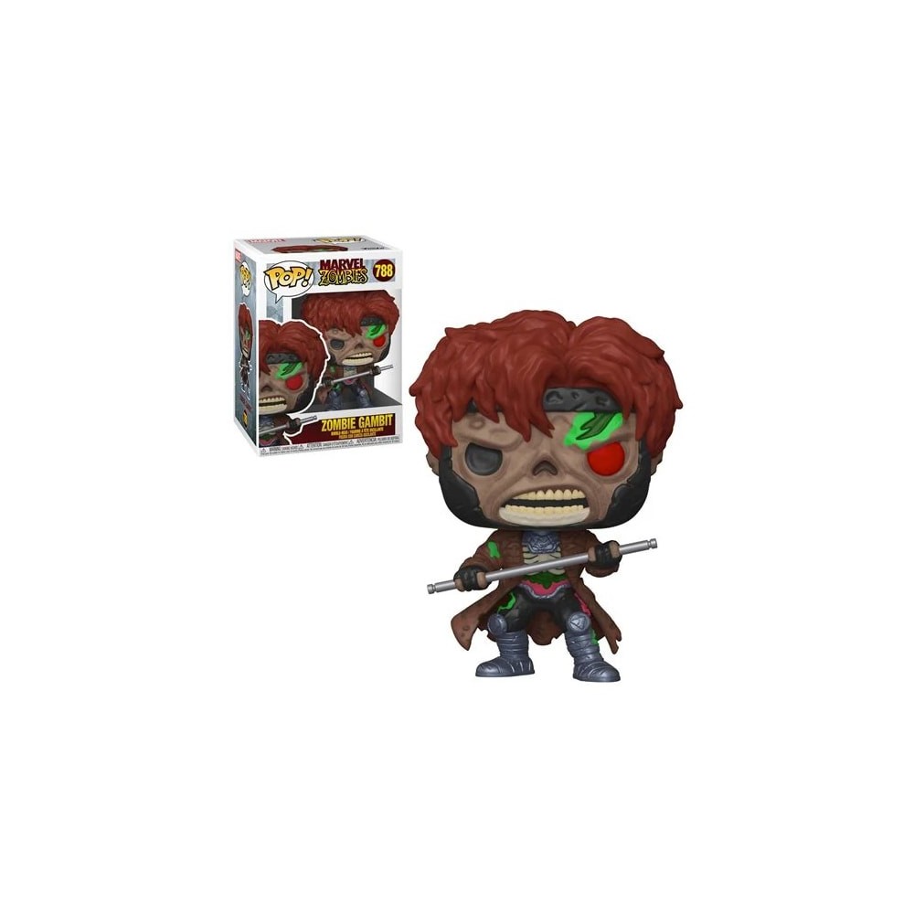 FUNKO FUNKO POP! MARVEL ZOMBIE GAMBIT BOBBLE HEAD FIGURE