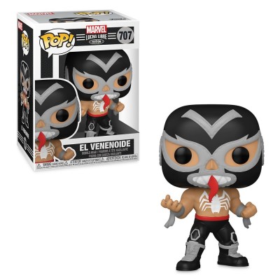 FUNKO FUNKO POP! MARVEL LUCHA LIBRE EL VENENOIDE BOBBLE HEAD FIGURE