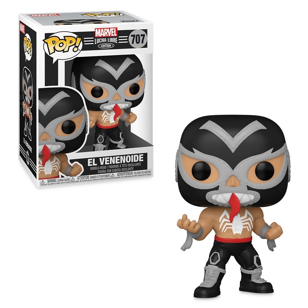 FUNKO FUNKO POP! MARVEL LUCHA LIBRE EL VENENOIDE BOBBLE HEAD FIGURE