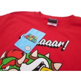 MAGLIA T SHIRT NINTENDO SUPER MARIO BOWSER RUGGITO