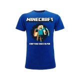 MAGLIA T SHIRT MINECRAFT CRAFTING SINCE ALPHA