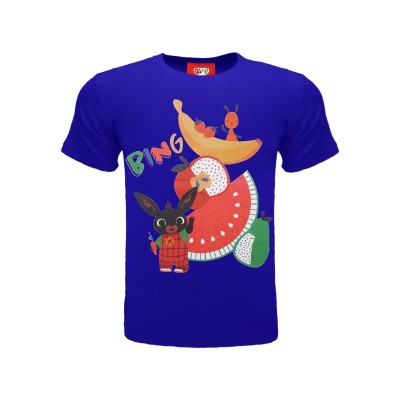 MAGLIA T SHIRT BING FRUTTA BLU