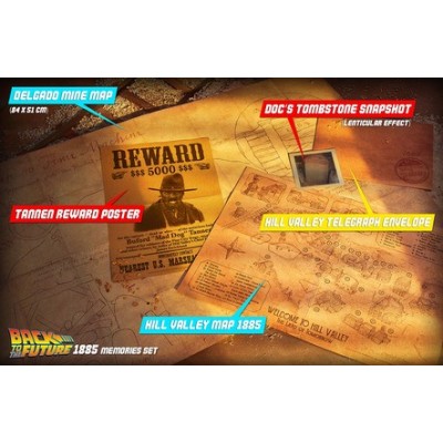 DOCTOR COLLECTOR BACK TO THE FUTURE TIME TRAVEL MEMORIES KIT STANDARD EDITION