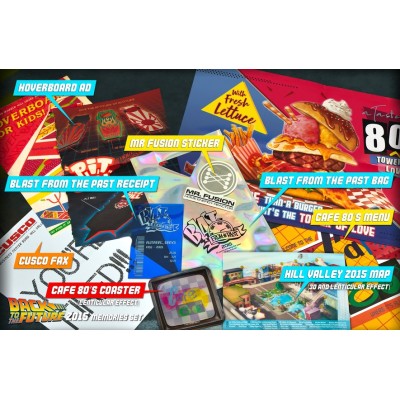 DOCTOR COLLECTOR BACK TO THE FUTURE TIME TRAVEL MEMORIES KIT STANDARD EDITION