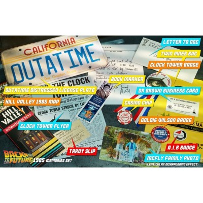DOCTOR COLLECTOR BACK TO THE FUTURE TIME TRAVEL MEMORIES KIT STANDARD EDITION