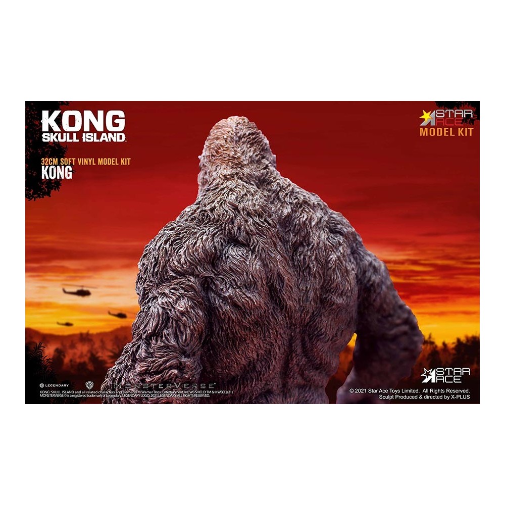 KING KONG SKULL ISLAND 32CM MODEL KIT ACTION FIGURE X-PLUS